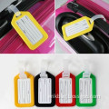 Assorted Colors Travel Plastic Luggage Tag with Name Card